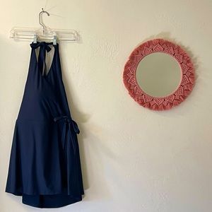 NWT J. Crew Halter Wrap Swim Dress